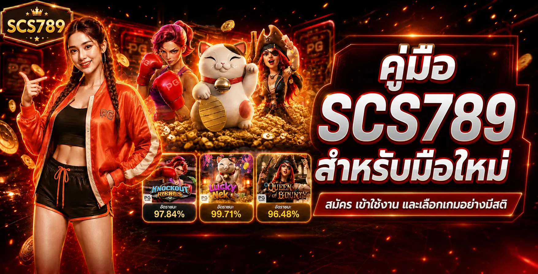 SCS789 คู่มือสมัคร ทางเข้า สล็อต สำหรับมือใหม่