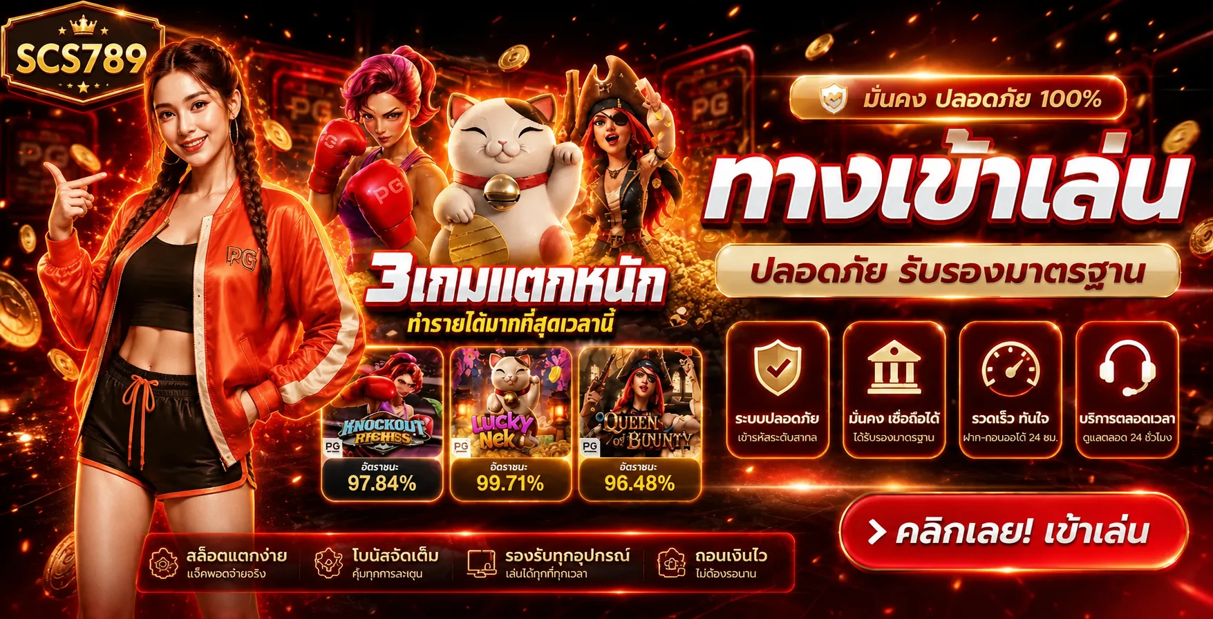 เกม PG Soft และทางเข้า SCS789 สล็อต